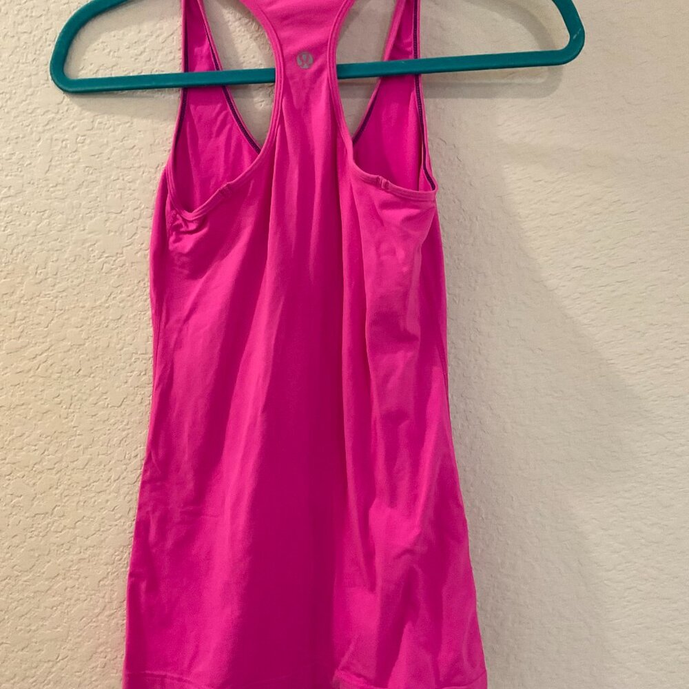 Lululemon Cool Racerback II Tank Top in Raspberry - Picture 7 of 7